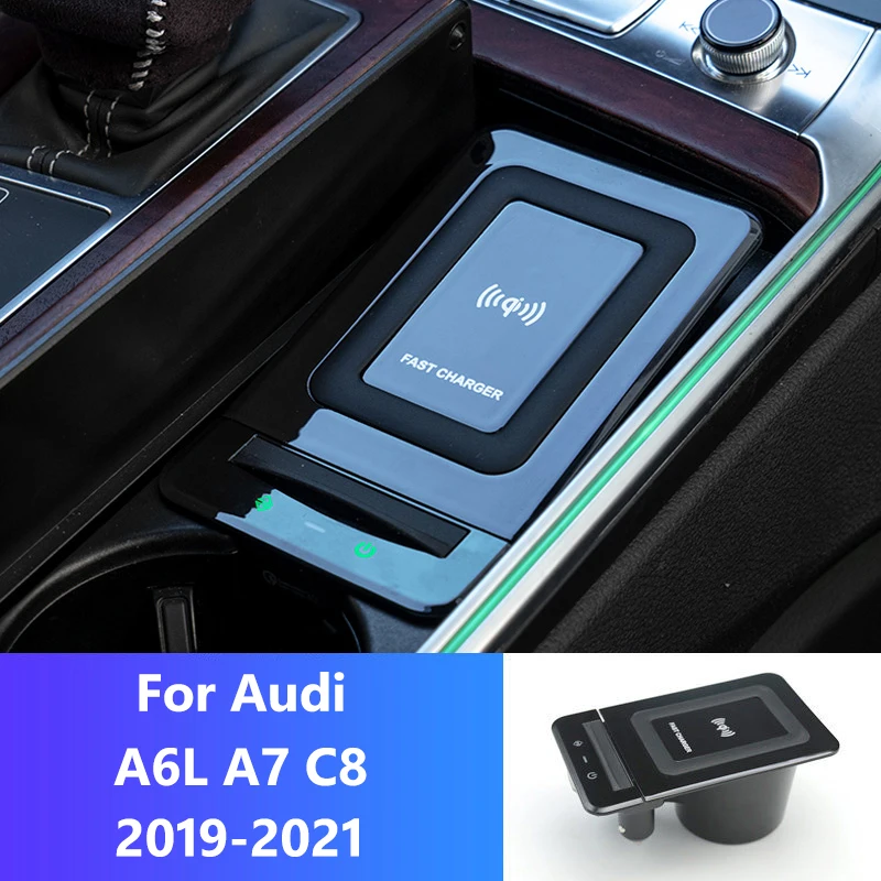 Автомобильное беспроводное зарядное устройство USB для Audi A6L, A7, C8, мобильный телефон QI, аксессуары для модификации прикуривателя
Автомобильное беспроводное зарядное устройство USB для Audi A6L, A7, C8, мобильный телефон QI, аксессуары для модификации прикуривателя