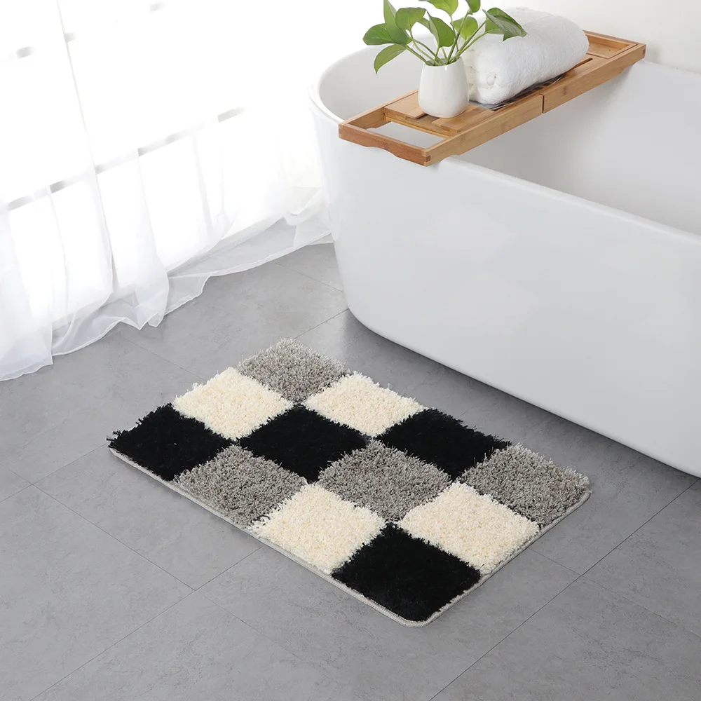 Lattice floor mats bathroom absorbent non-slip mats living room coffee table bedroom entrance door mats flocking floor mats
Lattice floor mats bathroom absorbent non-slip mats living room coffee table bedroom entrance door mats flocking floor mats