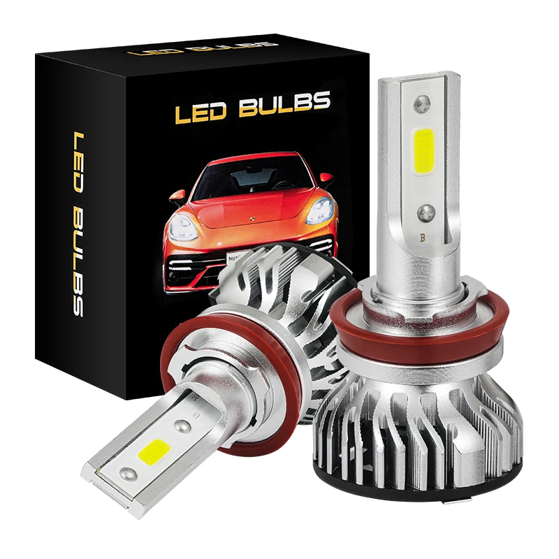 

Spanife Led Headlight Bulbs H11/H3/H4/H7/H1 LED Car Light 48 CSP chips 9005/9006/9012 8000Lm 6000k 60w Auto Headlamps