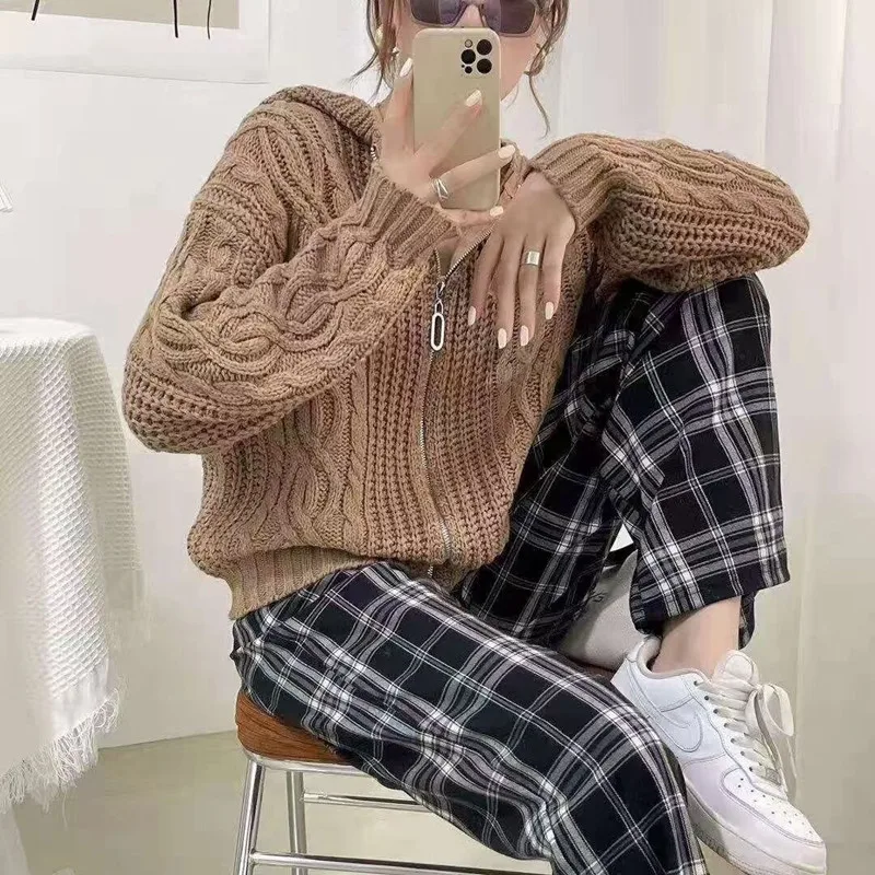 All-match Cardigan Women Long Solid Color Pockets Simple Warm Comfortable Autumn Fashion Elegant Korean Style Streetwear Female
All-match Cardigan Women Long Solid Color Pockets Simple Warm Comfortable Autumn Fashion Elegant Korean Style Streetwear Female
