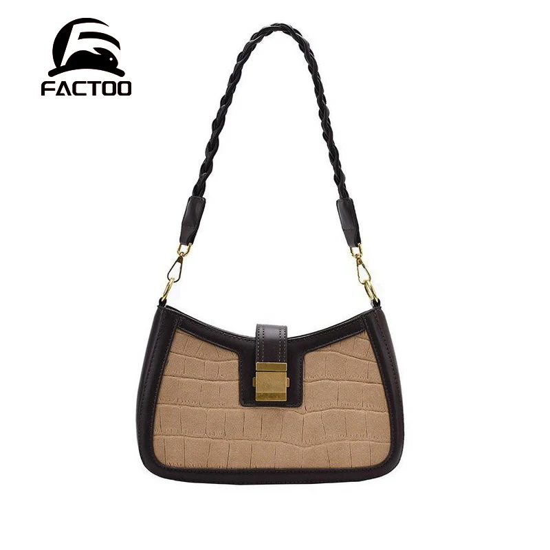 FACTOO New Ladies Baguette Bag Retro Fashion Shoulder Bag Hong Kong Style Simple Underarm Bag Trend Line Small Square Bag 2021 
FACTOO New Ladies Baguette Bag Retro Fashion Shoulder Bag Hong Kong Style Simple Underarm Bag Trend Line Small Square Bag 2021