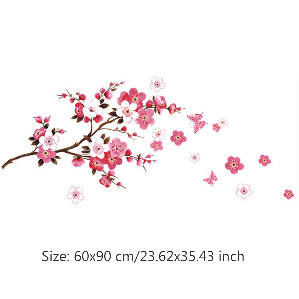 Fresh Elegant Wall Flower Sticker Removable Wall Art Peach Blossom Wall Stickers ,For Bedroom Living Room Home Interior Decor
Fresh Elegant Wall Flower Sticker Removable Wall Art Peach Blossom Wall Stickers ,For Bedroom Living Room Home Interior Decor