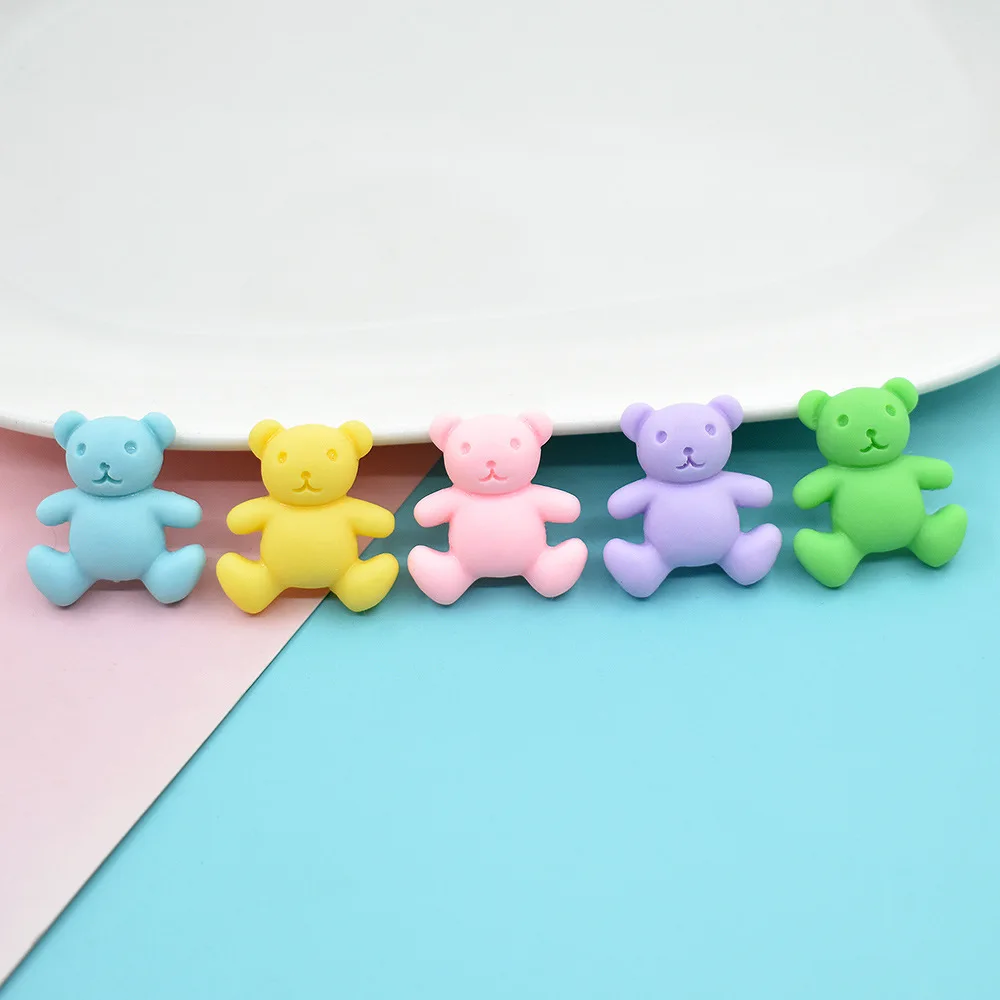 10Pcs/lot Cartoon Bear Flatback Resin Cabochon Kawaii Animals for Hair Accessories Scrapbooking Crafts DIY Phone Case Decoration
10Pcs/lot Cartoon Bear Flatback Resin Cabochon Kawaii Animals for Hair Accessories Scrapbooking Crafts DIY Phone Case Decoration