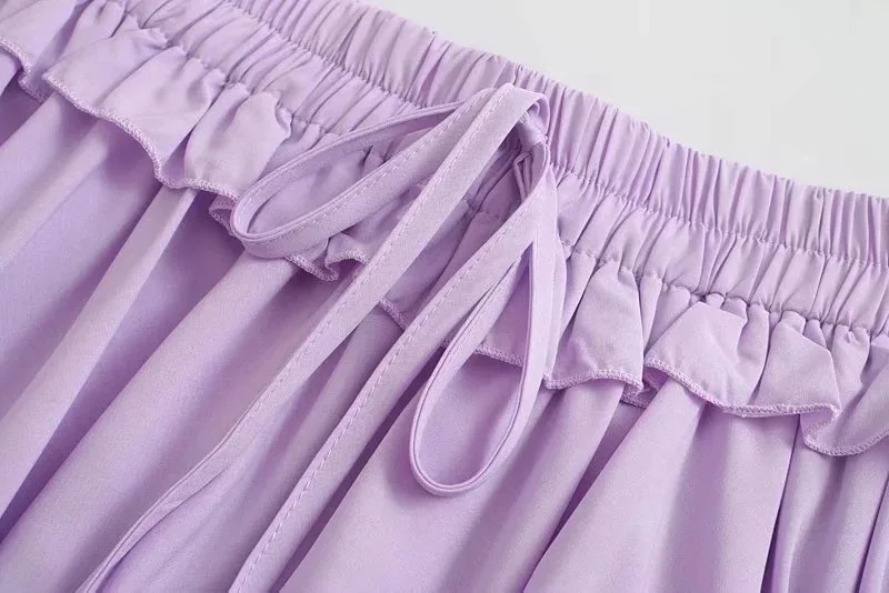 Fashion Elastic Waist Sexy Irregular Ruffle Skirt Female Chiffon Elastic Elastic Waist Elegant Big Swing Skirt Joint Clothing
Fashion Elastic Waist Sexy Irregular Ruffle Skirt Female Chiffon Elastic Elastic Waist Elegant Big Swing Skirt Joint Clothing