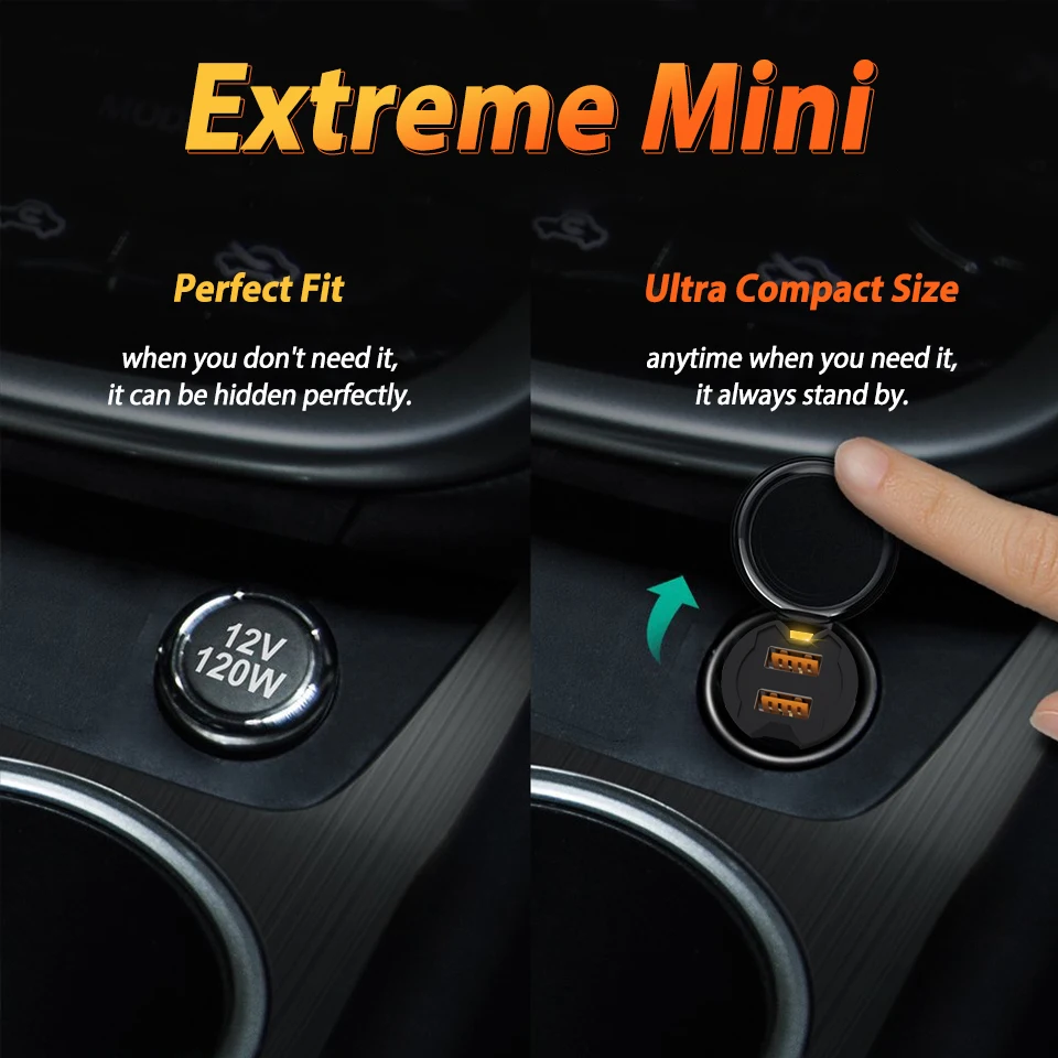 Маленькое автомобильное зарядное устройство Mini Usb для Samsung S20 Ultra мобильный