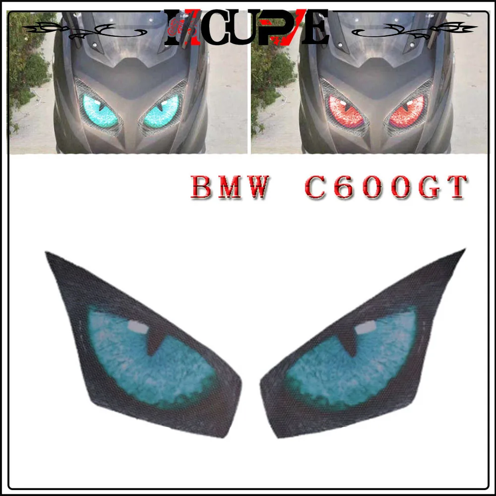 

For BMW C600GT C600 GT C 600GT Motorcycle 3D Front Fairing Headlight Guard Sticker Head Light Protection