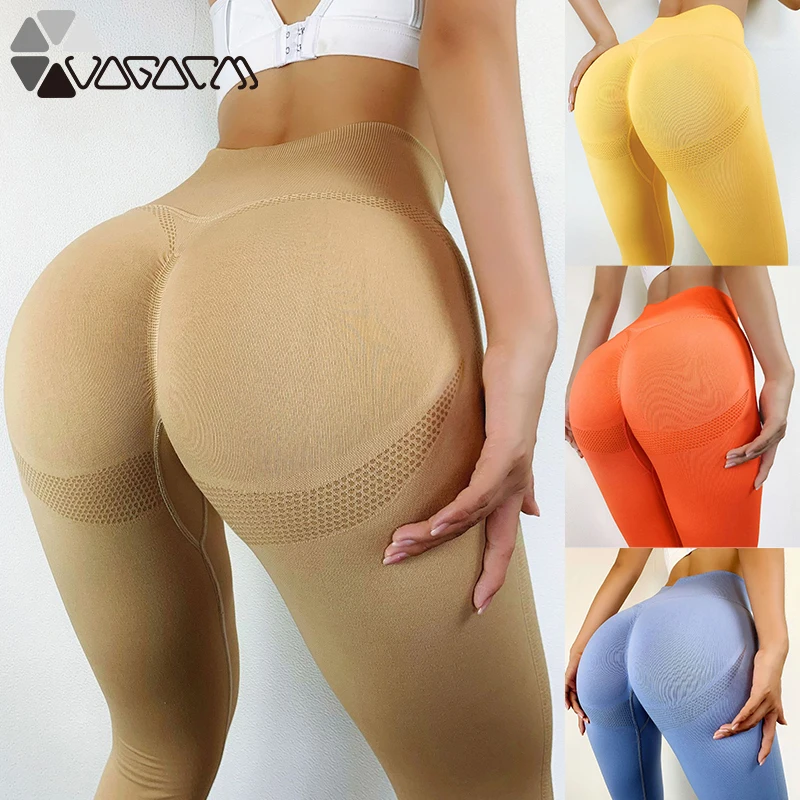Seamless Leggings Women Peach Hips Sports Fitness Pantalon Slim Running Gym Workout Tights Fashion Sexy Leginsy Mujer 
Seamless Leggings Women Peach Hips Sports Fitness Pantalon Slim Running Gym Workout Tights Fashion Sexy Leginsy Mujer