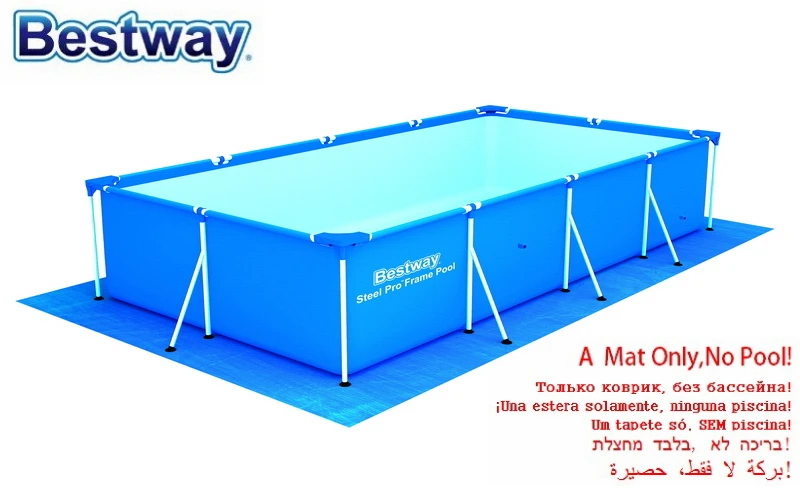 P 58102 Bestway 445x254 см коврик 175 "x100" грунтовая ткань обеспечивает дополнительную