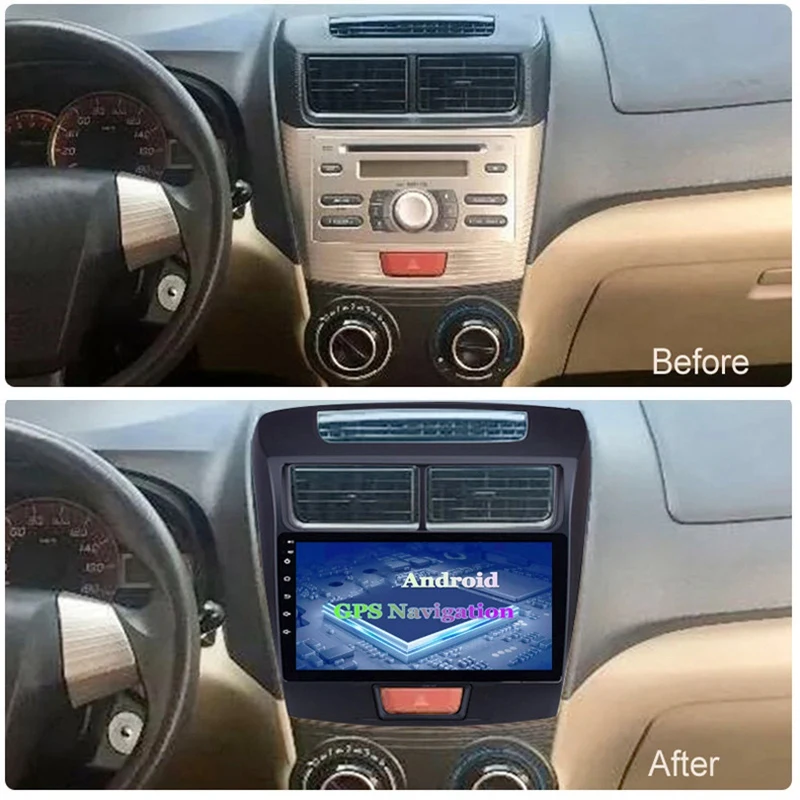 9 Inch 2 Din Android 10.0 Car MP5 Player Stereo Radio 2+16GB Wifi Bluetooth GPS Navigation for Toyota Avanza 2010-2016 
9 Inch 2 Din Android 10.0 Car MP5 Player Stereo Radio 2+16GB Wifi Bluetooth GPS Navigation for Toyota Avanza 2010-2016