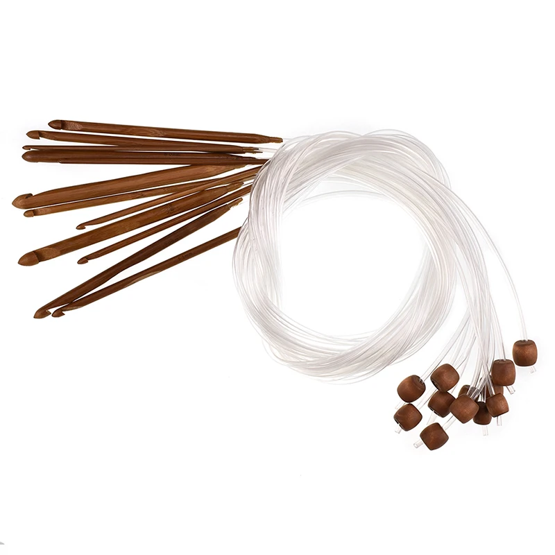 12 Pcs Natural Bamboo Flexible Afghan Tunisian Carpet Crochet Hooks Needles 1.2 m Crochet Hooks Needles Set
12 Pcs Natural Bamboo Flexible Afghan Tunisian Carpet Crochet Hooks Needles 1.2 m Crochet Hooks Needles Set