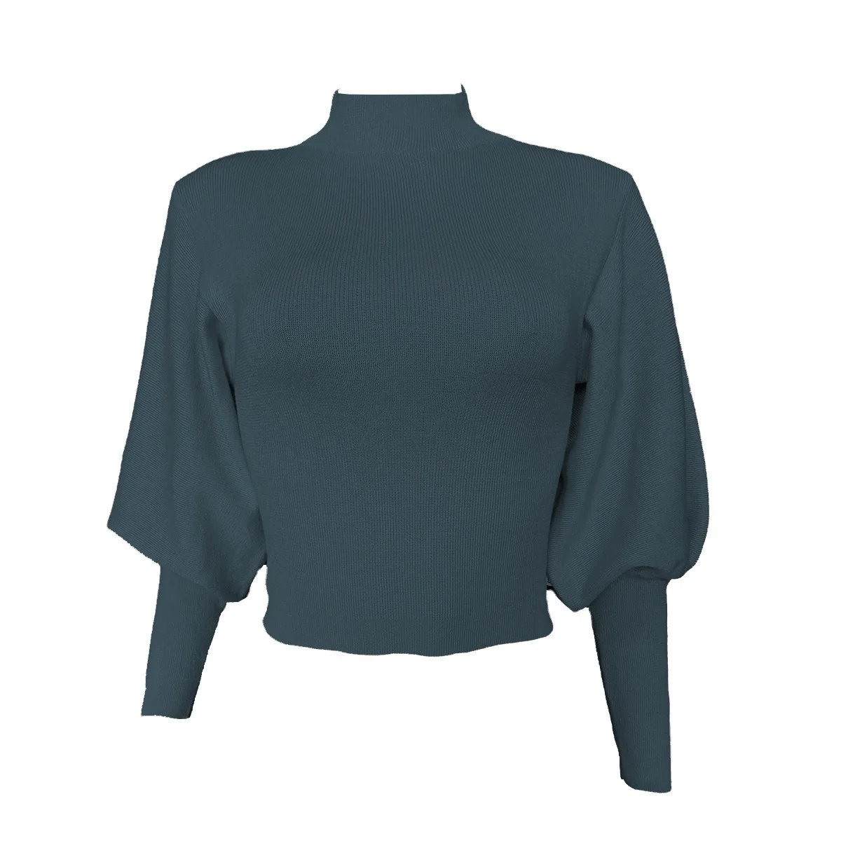 High collar Lantern Sleeve loose women's sweater Autumn winter New High street casual All-match knitted Pullover Jumper Cropped
High collar Lantern Sleeve loose women's sweater Autumn winter New High street casual All-match knitted Pullover Jumper Cropped