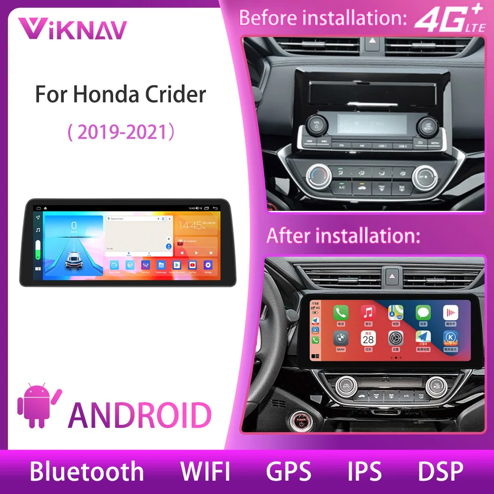 Автомобильная магнитола на Android для Honda Crider 2019-2021, GPS-навигация, автомобильный стереоприемник, мультимедийный плеер, головное устройство 2 din
Автомобильная магнитола на Android для Honda Crider 2019-2021, GPS-навигация, автомобильный стереоприемник, мультимедийный плеер, головное устройство 2 din