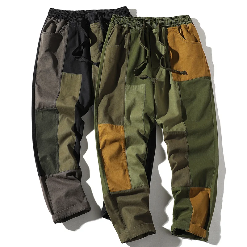 Streetwear Men's Multi Pockets Cargo Harem Pants Hip Hop Casual Male Track Pants Joggers Trousers 2021 Harajuku Men Pants
Streetwear Men's Multi Pockets Cargo Harem Pants Hip Hop Casual Male Track Pants Joggers Trousers 2021 Harajuku Men Pants