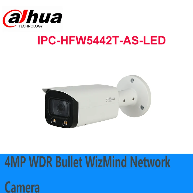 Dahua camera original 4MP WDR Bullet WizMind Network Camera IPC-HFW5442T-AS-LED
Dahua camera original 4MP WDR Bullet WizMind Network Camera IPC-HFW5442T-AS-LED