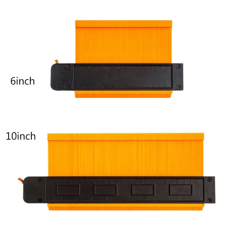 Wider Contour Gauge with Lock Profile Tool Alloy Edge Shaping Wood Measure Ruler
Wider Contour Gauge with Lock Profile Tool Alloy Edge Shaping Wood Measure Ruler