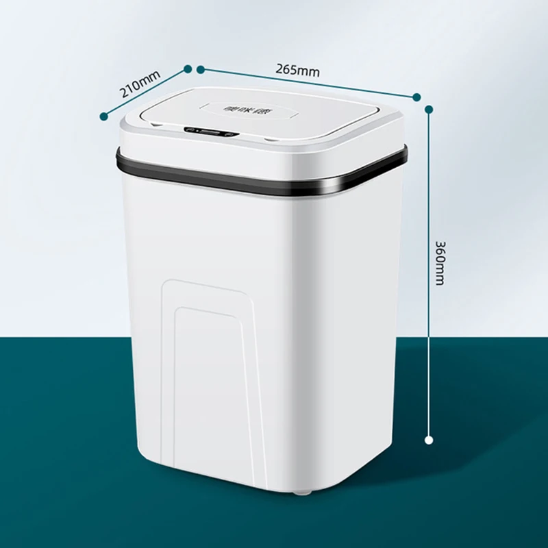 15L Smart Trash Can Automatic Sensor Dustbin Wireless Induction Waste Bin For Kitchen Bathroom Garbage Bin Home Cleaning Tools
15L Smart Trash Can Automatic Sensor Dustbin Wireless Induction Waste Bin For Kitchen Bathroom Garbage Bin Home Cleaning Tools