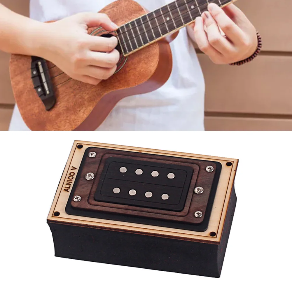 Universal Guitar Humbucker Pickup, Prewired Magnetic Humbucker Pickup With Screws For 4 String Cigar Box Guitar Accessory Parts
Universal Guitar Humbucker Pickup, Prewired Magnetic Humbucker Pickup With Screws For 4 String Cigar Box Guitar Accessory Parts