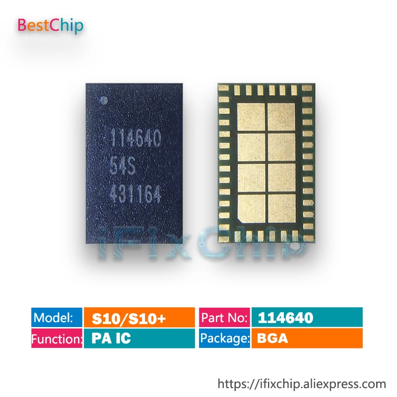 

5pcs/lot 114640 for samsung S10 S10+ Power Amplifier PA IC Chip