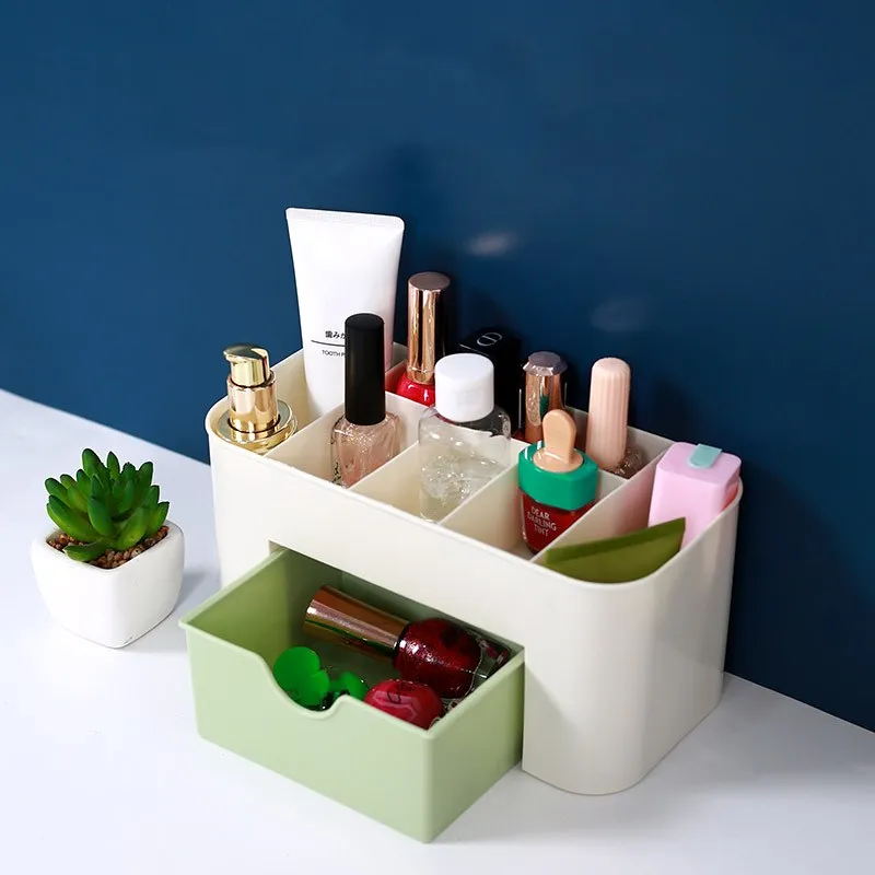 Plastic Makeup Organizers Storage Box Cosmetic Drawers Jewelry Display Box Case Desktop Make Up Container Boxes Organizer
Plastic Makeup Organizers Storage Box Cosmetic Drawers Jewelry Display Box Case Desktop Make Up Container Boxes Organizer