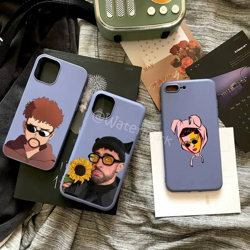 Bad Bunny Phone Case For IPhone 8 7 6s 6 Plus X Xr Xs 13 12 11 Pro Max Dark Blue Candy Colors Funda
Bad Bunny Phone Case For IPhone 8 7 6s 6 Plus X Xr Xs 13 12 11 Pro Max Dark Blue Candy Colors Funda