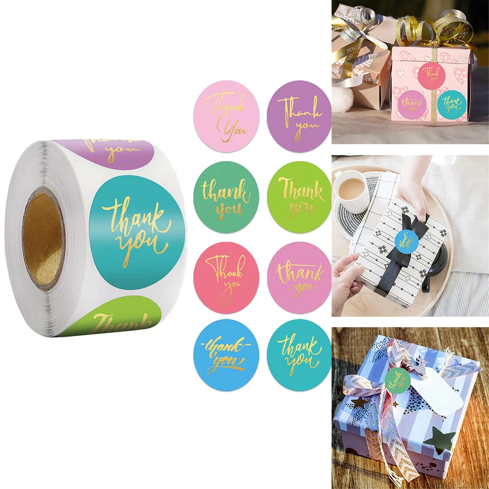 Round Gold Foil Thank You Sticker Labels, 1/1.5 inch Thank You Sticker for Birthdays, Weddings, Giveaways,& Small Business Owner
Round Gold Foil Thank You Sticker Labels, 1/1.5 inch Thank You Sticker for Birthdays, Weddings, Giveaways,& Small Business Owner
