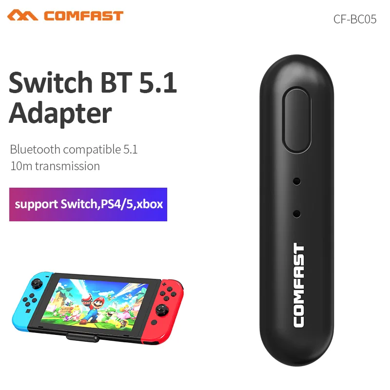 CF-BC05 Type-C USB Adapter Switch Bluetooth Audio Transmitter BT 5.1 Dongle Receiver for TV Speaker Earphone Laptop Game Pad
CF-BC05 Type-C USB Adapter Switch Bluetooth Audio Transmitter BT 5.1 Dongle Receiver for TV Speaker Earphone Laptop Game Pad