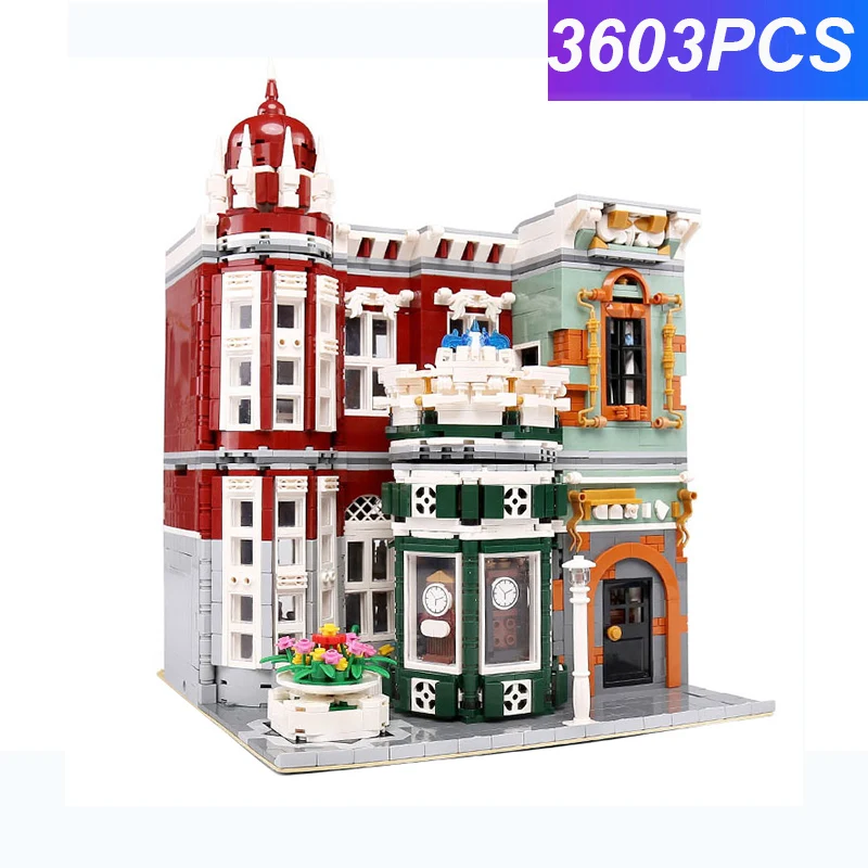 house MOC 16005 3050Pcs Street View Building 10185 Green Grocer Led Light Model Building Blocks Kids Christmas Toys 15008
house MOC 16005 3050Pcs Street View Building 10185 Green Grocer Led Light Model Building Blocks Kids Christmas Toys 15008