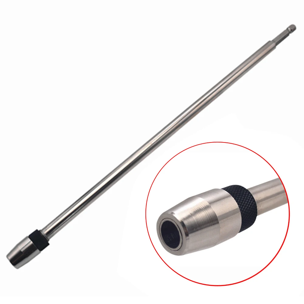 1*Extension Rod 1/4\" Quick Release Screwdriver Drill Bit Holder 300mm Hex Shank Extension Rod Strong Magnetism
1*Extension Rod 1/4\" Quick Release Screwdriver Drill Bit Holder 300mm Hex Shank Extension Rod Strong Magnetism