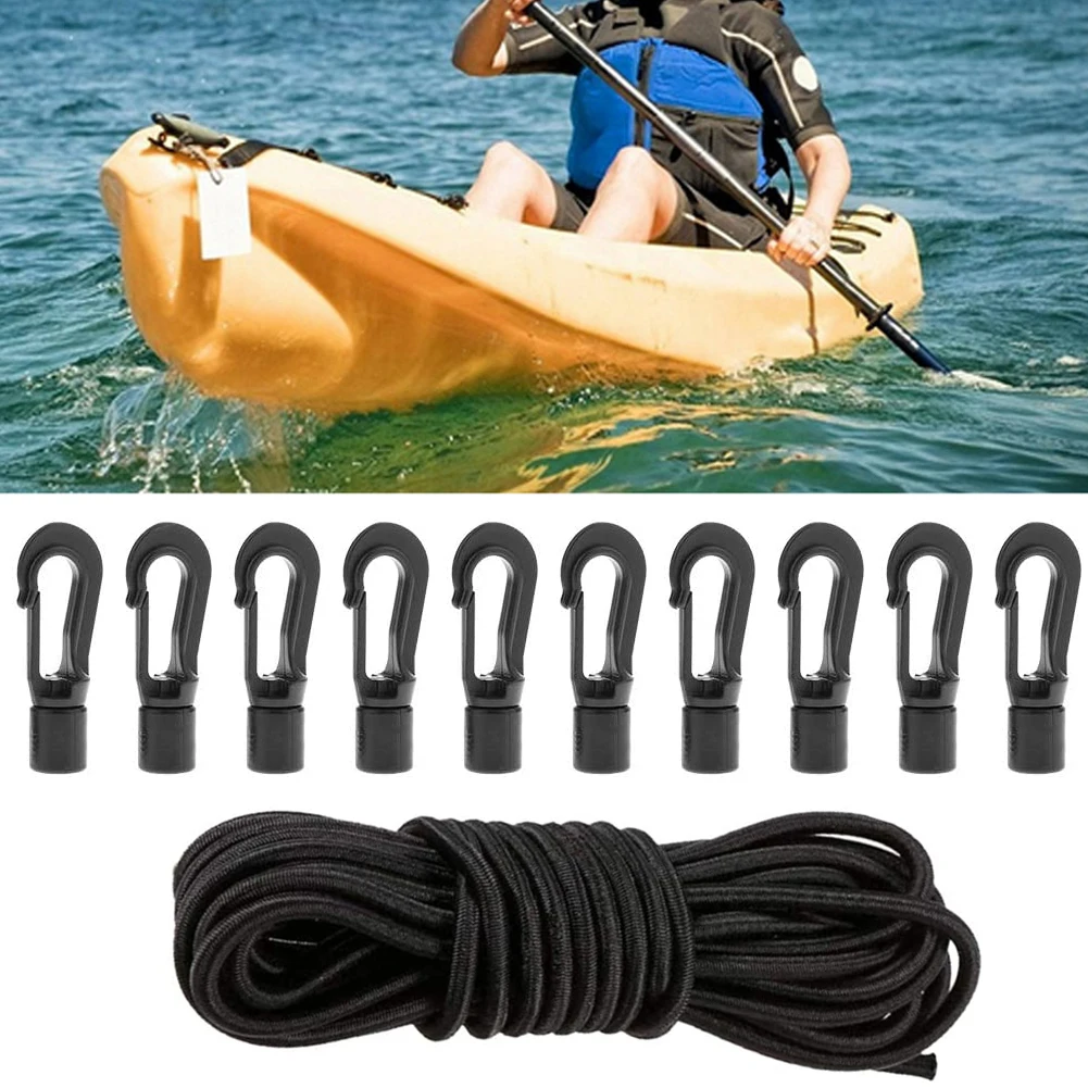 Kayak Bungee Cord Kit 25Feet Elastic Shock String Rope with 10 Hooks Kayak Accessories eavy Duty Elastic Bungee Shock Cord Strap
Kayak Bungee Cord Kit 25Feet Elastic Shock String Rope with 10 Hooks Kayak Accessories eavy Duty Elastic Bungee Shock Cord Strap