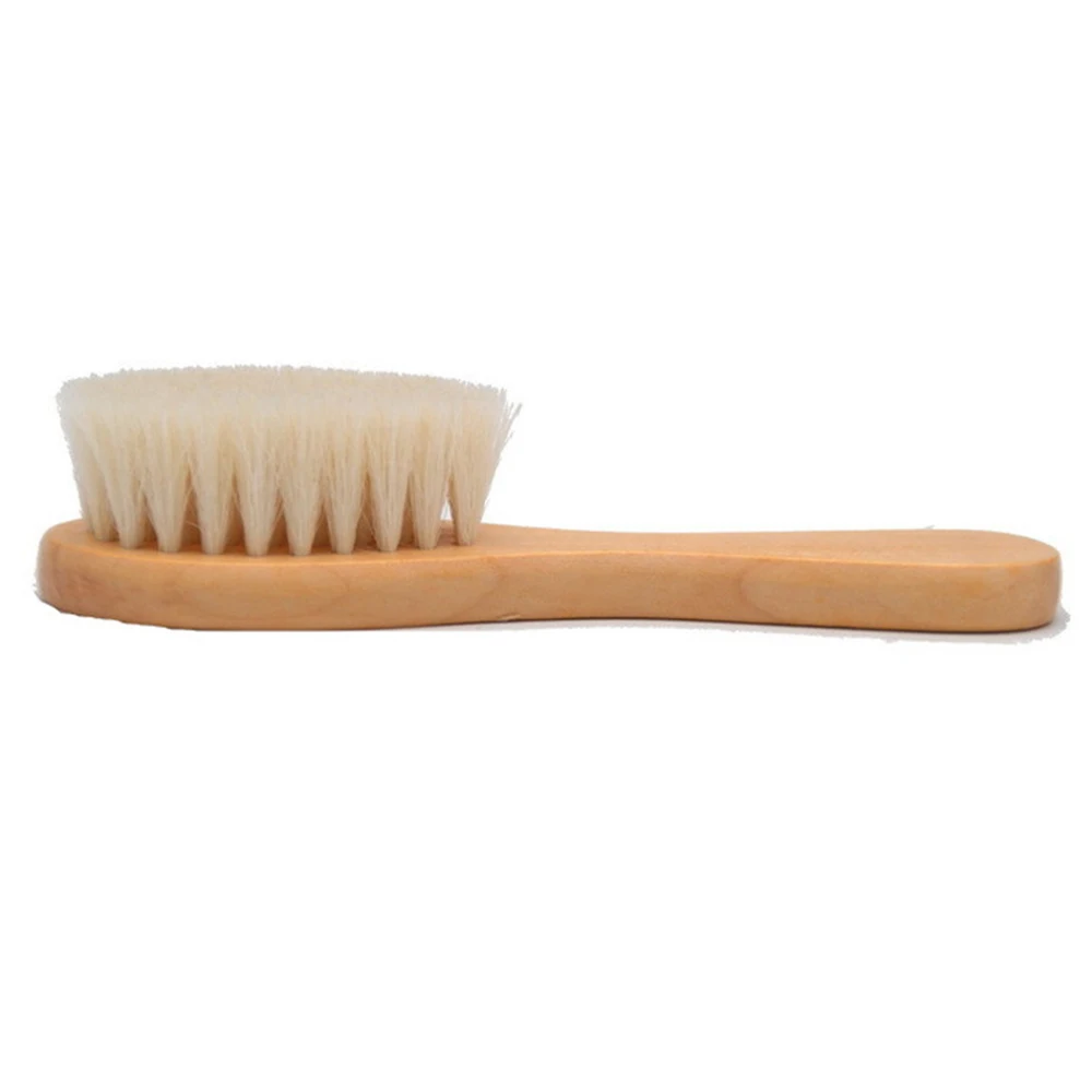 New Care Pure Natural Wool Wooden Brush Comb Brush Hairbrush Newborn Hair Brush Infant Comb Head Massager
New Care Pure Natural Wool Wooden Brush Comb Brush Hairbrush Newborn Hair Brush Infant Comb Head Massager