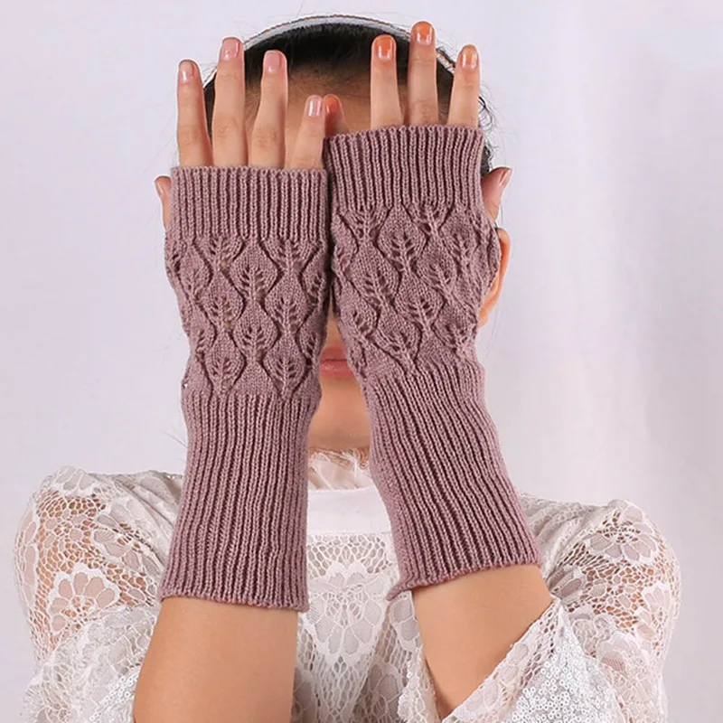Knitted Long Hand Gloves Women's Warm Embroidered Winter Gloves Fingerless Gloves For Women Girl Guantes Invierno Mujer Luvas
Knitted Long Hand Gloves Women's Warm Embroidered Winter Gloves Fingerless Gloves For Women Girl Guantes Invierno Mujer Luvas