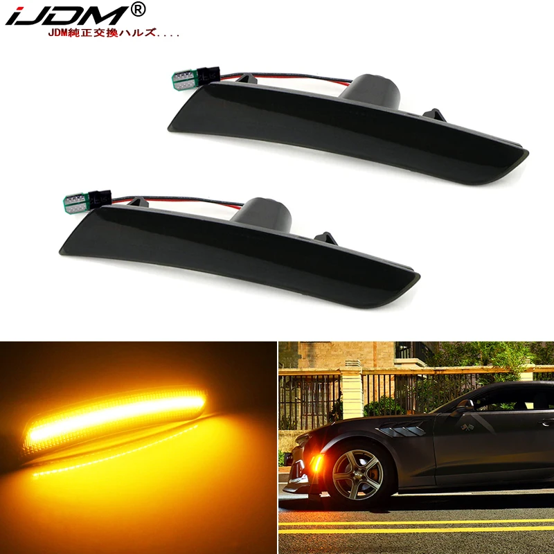 iJDM Amber Yellow Full LED Front Side Marker Light For 2014-up Cadillac CTS,For 2015-up Cadillac ATS,Replace OEM Sidemarker Lamp
iJDM Amber Yellow Full LED Front Side Marker Light For 2014-up Cadillac CTS,For 2015-up Cadillac ATS,Replace OEM Sidemarker Lamp