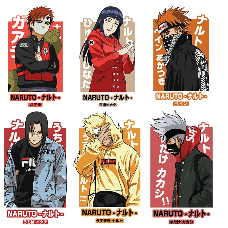 Naruto Anime Ninja Shippuden Sasuke Gaara Patches on Clothes Heat Transfer Stickers for Kids TShirt Hat Applique Decration Patch
Naruto Anime Ninja Shippuden Sasuke Gaara Patches on Clothes Heat Transfer Stickers for Kids TShirt Hat Applique Decration Patch