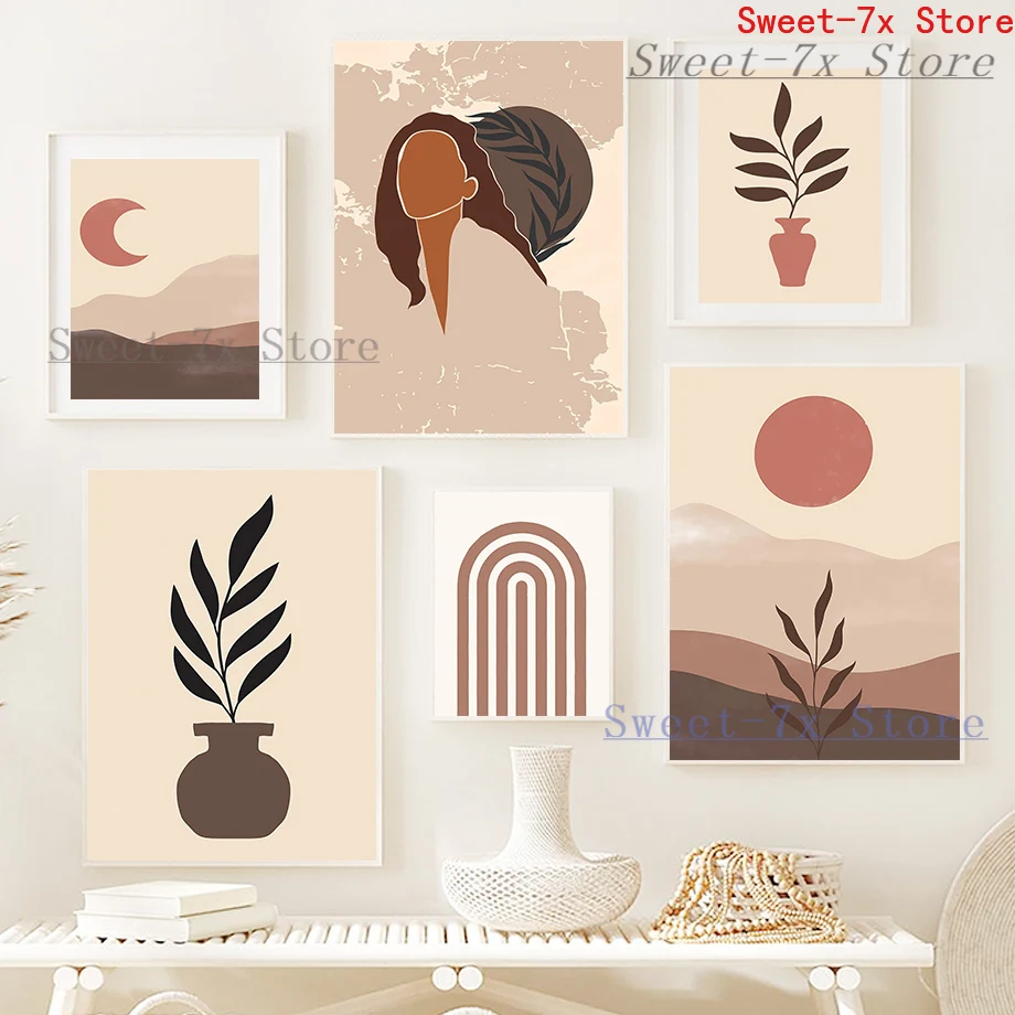Curve Line Girl Leaf Flower Abstract Canvas Painting Art Nordic Posters and Prints Wall Pictures for Living Room Decor Frameless
Curve Line Girl Leaf Flower Abstract Canvas Painting Art Nordic Posters and Prints Wall Pictures for Living Room Decor Frameless