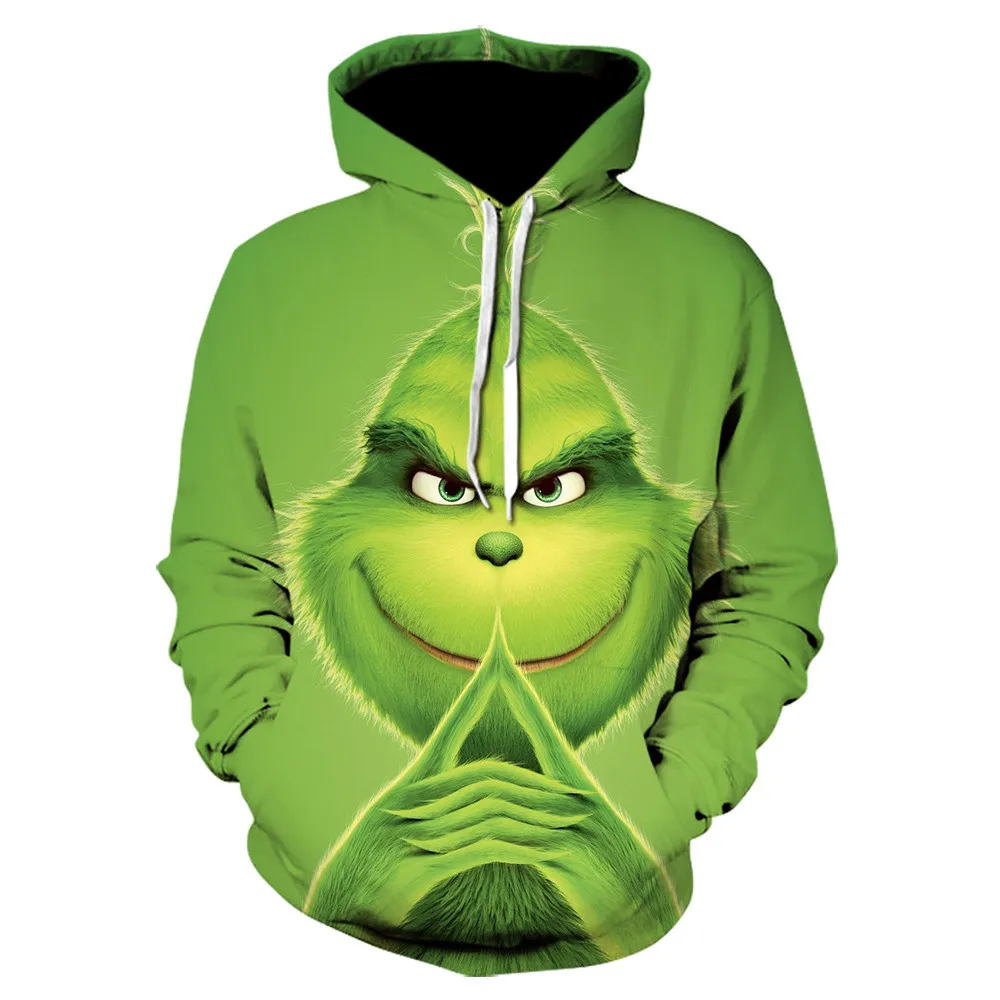 Winter Men Hoodie Grinch 3D Printed Sweatshirt Harajuku Style Hoodies Fashion Cartoon Hooded Pullover Cartoon Tracksuits110-6XL
Winter Men Hoodie Grinch 3D Printed Sweatshirt Harajuku Style Hoodies Fashion Cartoon Hooded Pullover Cartoon Tracksuits110-6XL