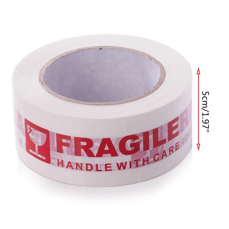 T3EE White and Red Fragile Packing Tape Handle with Care Bopp Shipping Warning Sticker Label
T3EE White and Red Fragile Packing Tape Handle with Care Bopp Shipping Warning Sticker Label