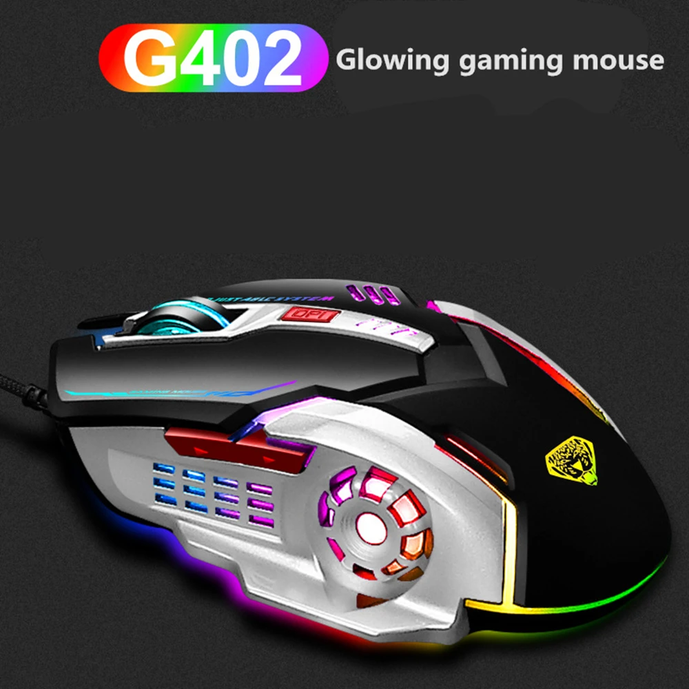 Black Or White 3200DPI Optical Gaming Backlit Mouse 4 Adjustable DPI Symmetrical Design Ergonomic Shape For Desktop Notebook
Black Or White 3200DPI Optical Gaming Backlit Mouse 4 Adjustable DPI Symmetrical Design Ergonomic Shape For Desktop Notebook