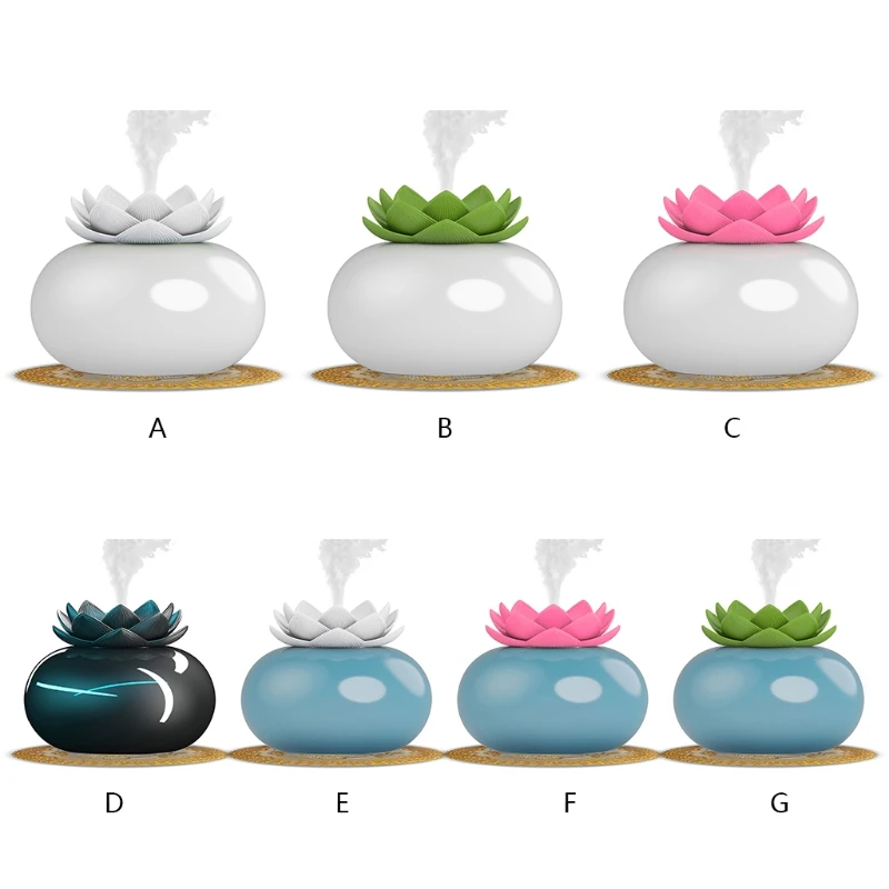 Ceramic Essential Oil Diffuser,Personal Humidifiers Small for Office Desk,Cute Lotus USB Cool Mist Humidifier Ultrasonic,7 Color
Ceramic Essential Oil Diffuser,Personal Humidifiers Small for Office Desk,Cute Lotus USB Cool Mist Humidifier Ultrasonic,7 Color