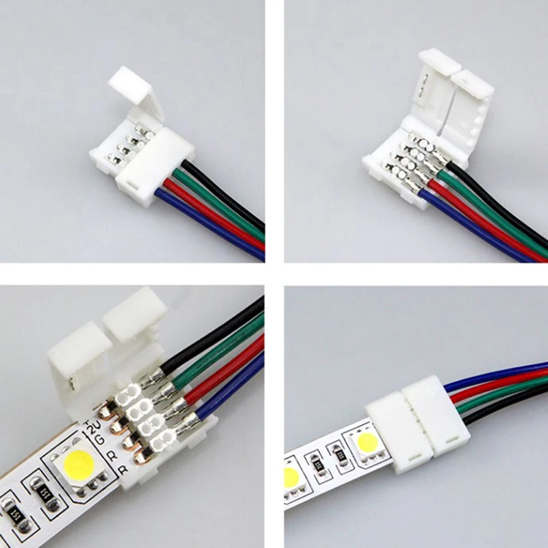 5 шт. 4pin 5050 RGB Светодиодные ленты Расширение соединительный кабель с разъемом кабеля зажим для провода
5 шт. 4pin 5050 RGB Светодиодные ленты Расширение соединительный кабель с разъемом кабеля зажим для провода