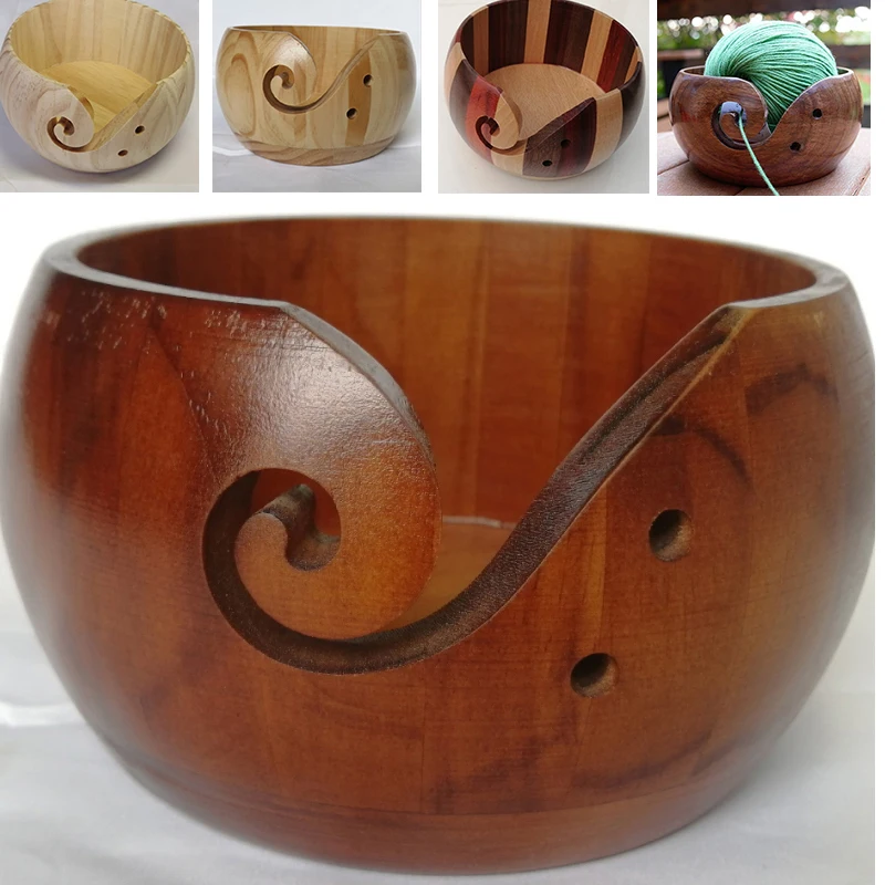 Handmade Wooden Yarn Bowl Premium Round Wool Storage Bowl Wooden Yarn Storage Bowl Organizer Sewing Supplies
Handmade Wooden Yarn Bowl Premium Round Wool Storage Bowl Wooden Yarn Storage Bowl Organizer Sewing Supplies