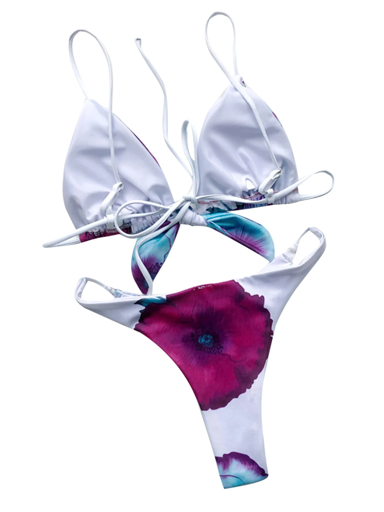 Summer Ladies Split Bikini Set, Adults Women Fashionable Floral Printing Sexy Backless Type Knotted Bikini Swimwear
Summer Ladies Split Bikini Set, Adults Women Fashionable Floral Printing Sexy Backless Type Knotted Bikini Swimwear