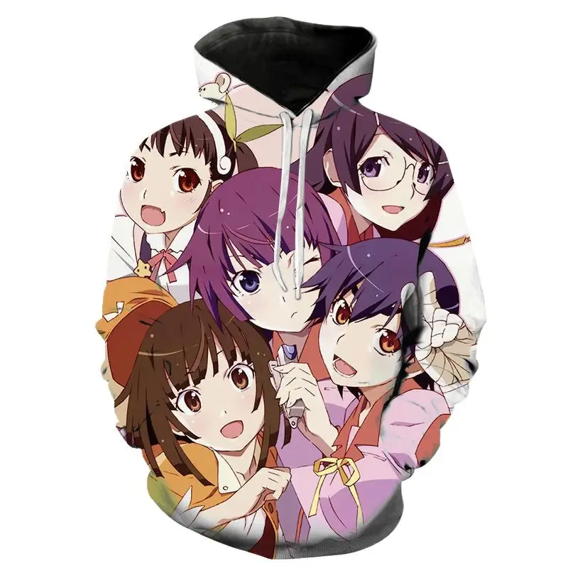 Модная японская аниме одежда Monogatari с 3D принтом для мужчин и женщин толстовка с длинным рукавом Уличная одежда для мальчиков и девочек детск...
Модная японская аниме одежда Monogatari с 3D принтом для мужчин и женщин толстовка с длинным рукавом Уличная одежда для мальчиков и девочек детск...