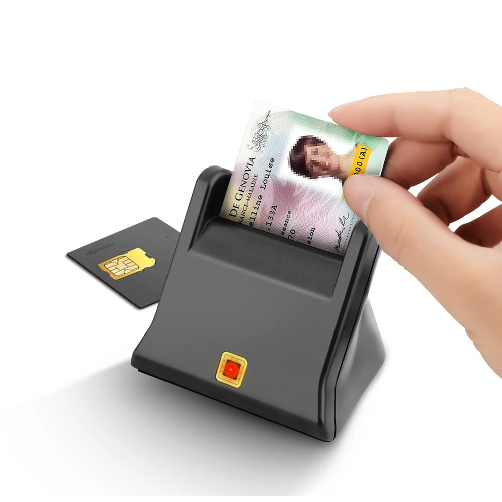 Считыватель смарт-карт USB для банковских карт IC ID EMV cvc DNIE, устройство для чтения SIM-карт, коннектор для клонирования, подходит для настольных ...
Считыватель смарт-карт USB для банковских карт IC ID EMV cvc DNIE, устройство для чтения SIM-карт, коннектор для клонирования, подходит для настольных ...