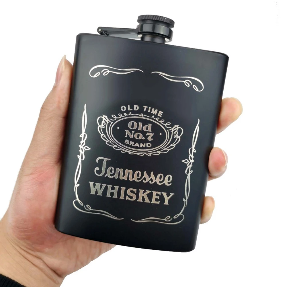 8oz Portable Stainless Steel Hip Flask Flagon Whiskey Wine Pot Leather Cover Bottle of Alcohol Whiskey and Vodka Gift for Men
8oz Portable Stainless Steel Hip Flask Flagon Whiskey Wine Pot Leather Cover Bottle of Alcohol Whiskey and Vodka Gift for Men