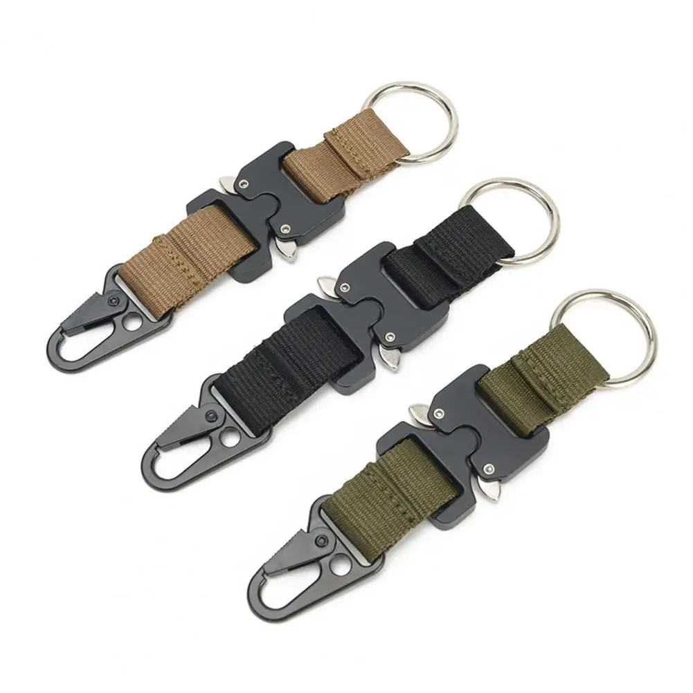 Belt Keychain Versatility Nylon Lightweight Strong Load Bearing Carabiner Belt
Belt Keychain Versatility Nylon Lightweight Strong Load Bearing Carabiner Belt