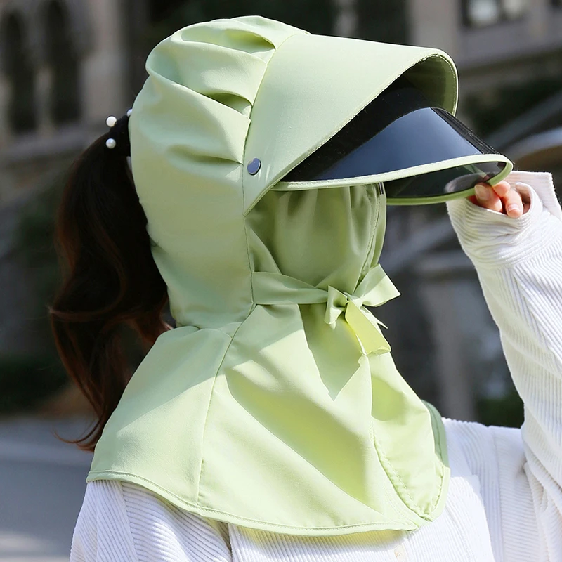 Women's Spring And Summer Sun Hats Anti-Fog Sunscreen Cover Face Protective Mask UV Shawl Sun Hat
Women's Spring And Summer Sun Hats Anti-Fog Sunscreen Cover Face Protective Mask UV Shawl Sun Hat
