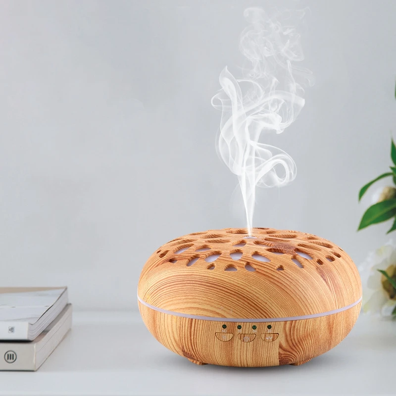 350Ml USB Humidifier Essential Aroma Oil Diffuser Ultrasonic Wood Air Humidifier Mini Mist Maker LED Light
350Ml USB Humidifier Essential Aroma Oil Diffuser Ultrasonic Wood Air Humidifier Mini Mist Maker LED Light