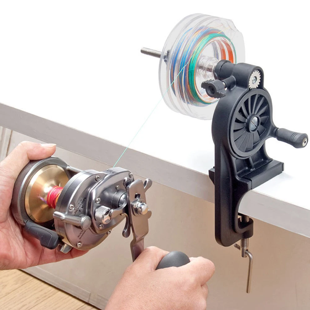 Fishing Line Winder Spooler Fishing Reel Spooler Baitcasting Reel Spooler Handle Type Adjustable Tension with Desk Clip Tools
Fishing Line Winder Spooler Fishing Reel Spooler Baitcasting Reel Spooler Handle Type Adjustable Tension with Desk Clip Tools