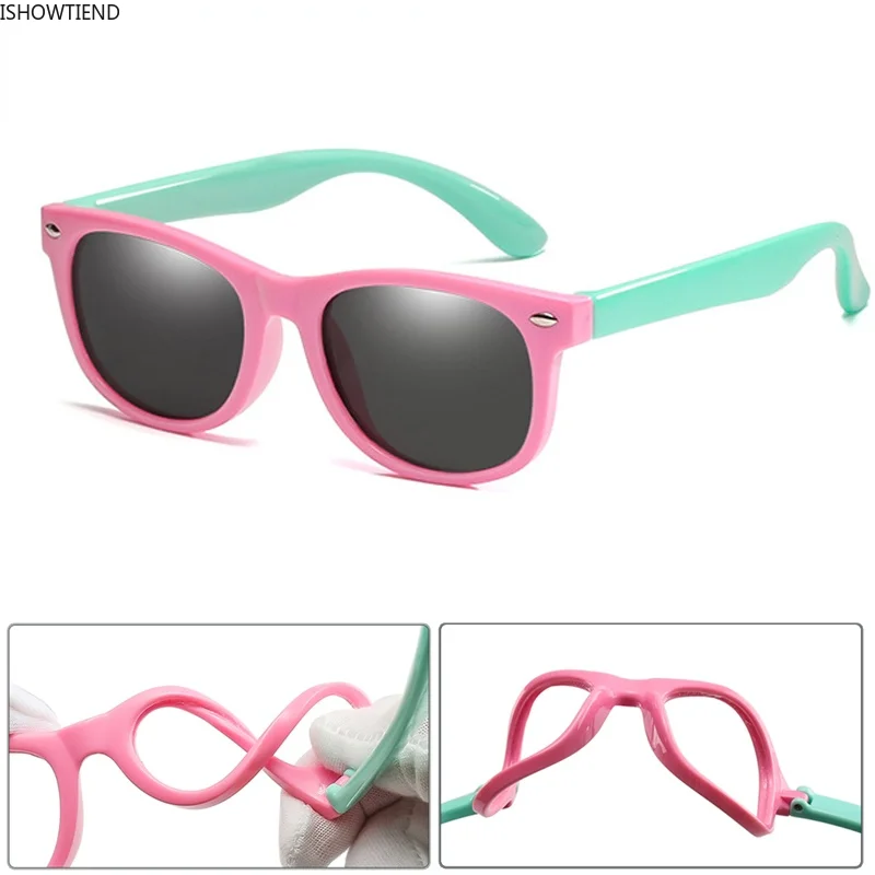 Детские поляризованные солнцезащитные очки TR90, солнцезащитные очки, силиконовые защитные очки с защитой от ультрафиолета, подарок для дете... 
Детские поляризованные солнцезащитные очки TR90, солнцезащитные очки, силиконовые защитные очки с защитой от ультрафиолета, подарок для дете...