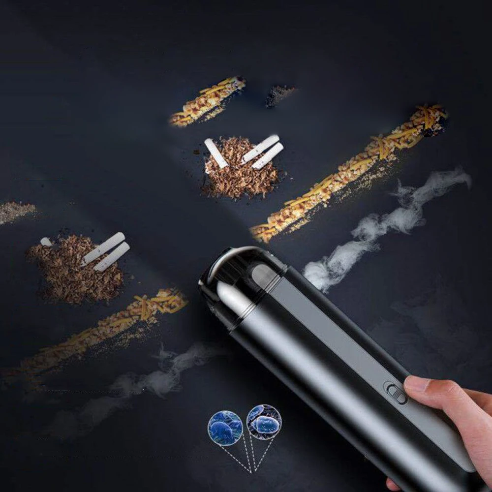 Portable Car Vacuum Cleaner Wireless Handheld Auto Vaccum 5000Pa Suction For Home Desktop Cleaning Mini Vacuum Cleaner
Portable Car Vacuum Cleaner Wireless Handheld Auto Vaccum 5000Pa Suction For Home Desktop Cleaning Mini Vacuum Cleaner